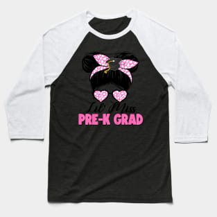 Kids Lil Miss Pre-K Grad Girl Graduation Last Day Kids Baseball T-Shirt